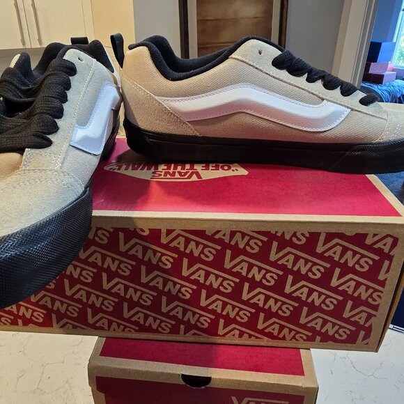 VANS Knu Skool Peyote Black Mens Size 10 VN000D75OVP Skate Shoes NEW RARE COLOR - Picture 3 of 11